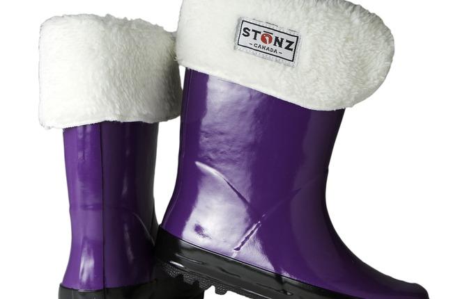 Rainboot Purple Pair 1