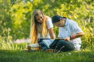 Students learning