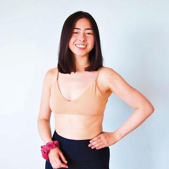 Apricotton has the perfect sports bra for tween girls