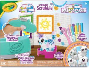 #22 Crayola Scribble Scrubbie Pets Spray Boutique Play Set