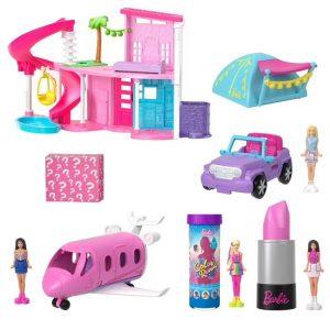 #27 Barbie Mini BarbieLand DreamHouse & 2 Vehicle Playset