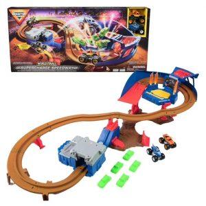 #40 Monster Jam, Supercharge Speedway Playset