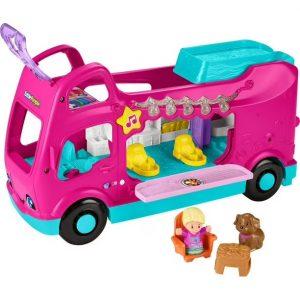 #41 Fisher Price Little People Barbie Little Dreamcamper RV playset