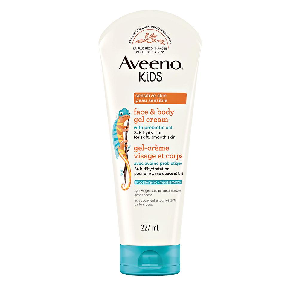 #3 Aveeno Kids Face and Body Gel Cream