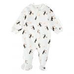 8. Toucan Print on Off White Sleeper $32