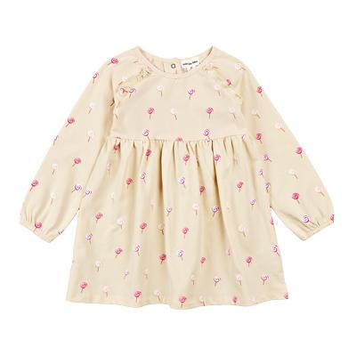 #6 Lollipop Print on Birch Dress