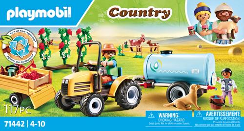 2. Tractor with Trailer and Water Tank