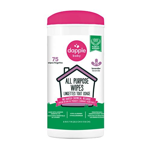 #1 All Purpose Wipes 75ct CAN Lavender