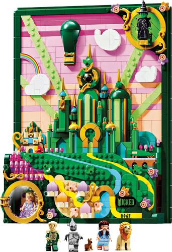 #1 LEGO® Wicked Emerald City Wall Art