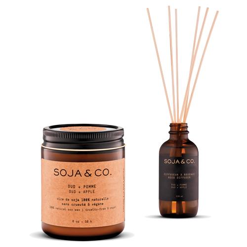1. Reed Diffuser Oud + Apple $32CAD