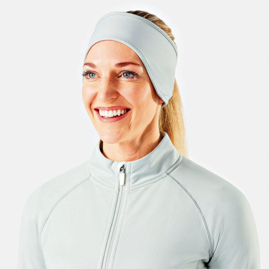 1 Smartwool Active Fleece Wind Headband Storm Gray