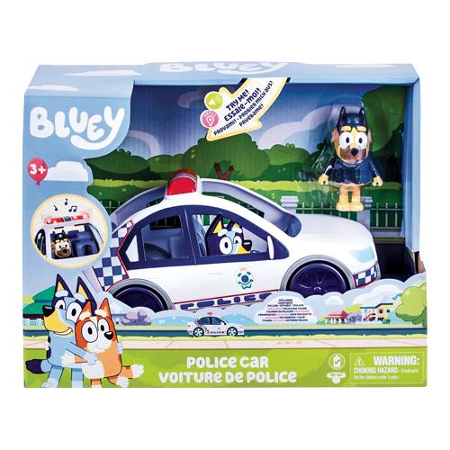 #1 Walmart Bluey Police Car with Collectible Police Dog figure