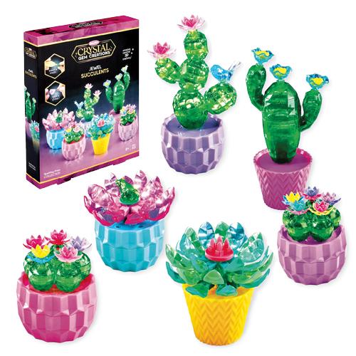 #2 Walmart Crystal Gem Creations Jewel Succulents Kit by RoseArt