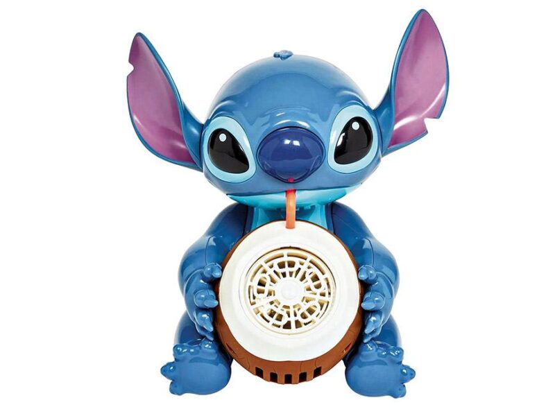 #1 Walmart Little Kids Disney Stitch Coconut No Spill Musical Bubble Machine