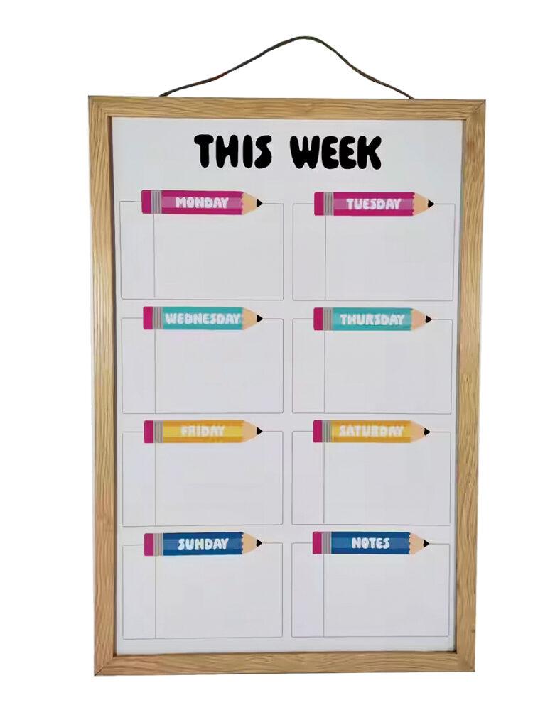 3 Weekly Schedulers