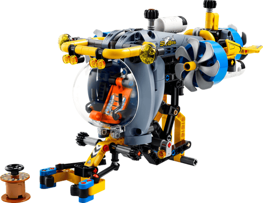 4 LEGO Technic™ Deep Sea Research Submarine