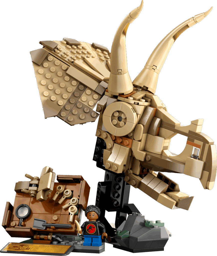 5 LEGO Jurassic World™ Dinosaur Fossils Triceratops Skull